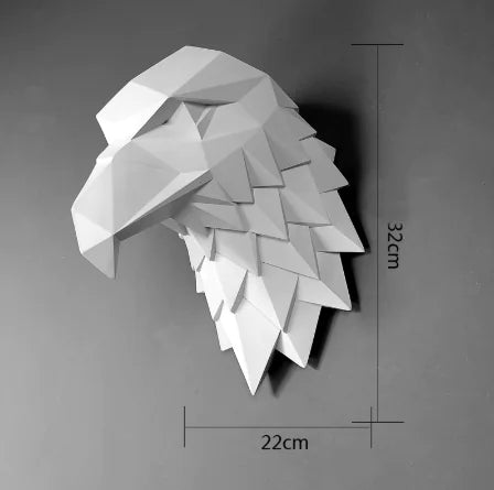 Geometric Eagle Wall Decor