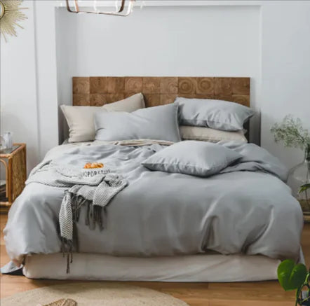 Ice Silk 4-Piece Bedding Set