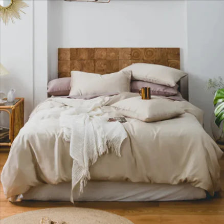 Ice Silk 4-Piece Bedding Set