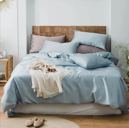 Ice Silk 4-Piece Bedding Set