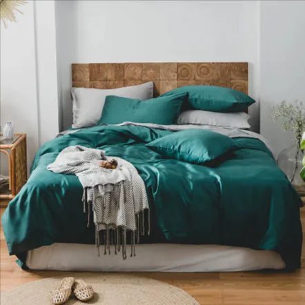 Ice Silk 4-Piece Bedding Set