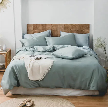 Ice Silk 4-Piece Bedding Set