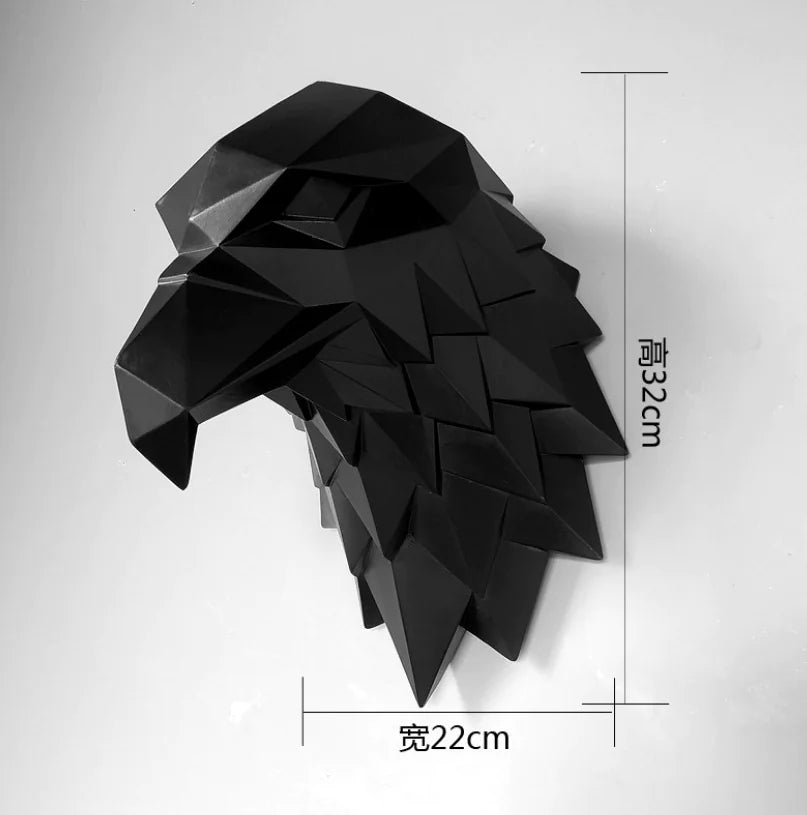 Geometric Eagle Wall Decor