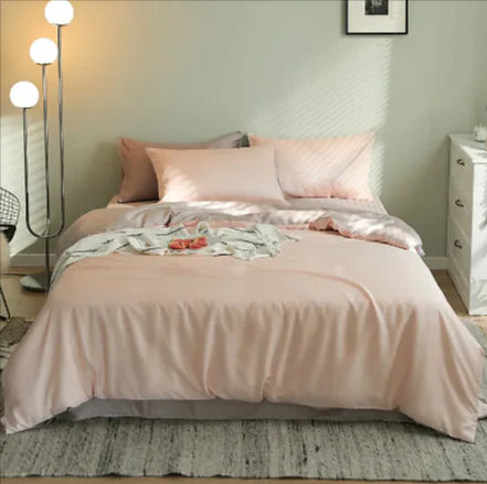 Ice Silk 4-Piece Bedding Set