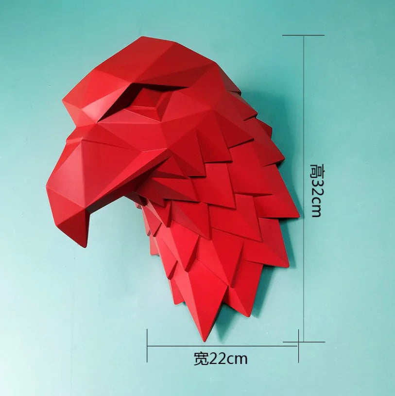 Geometric Eagle Wall Decor