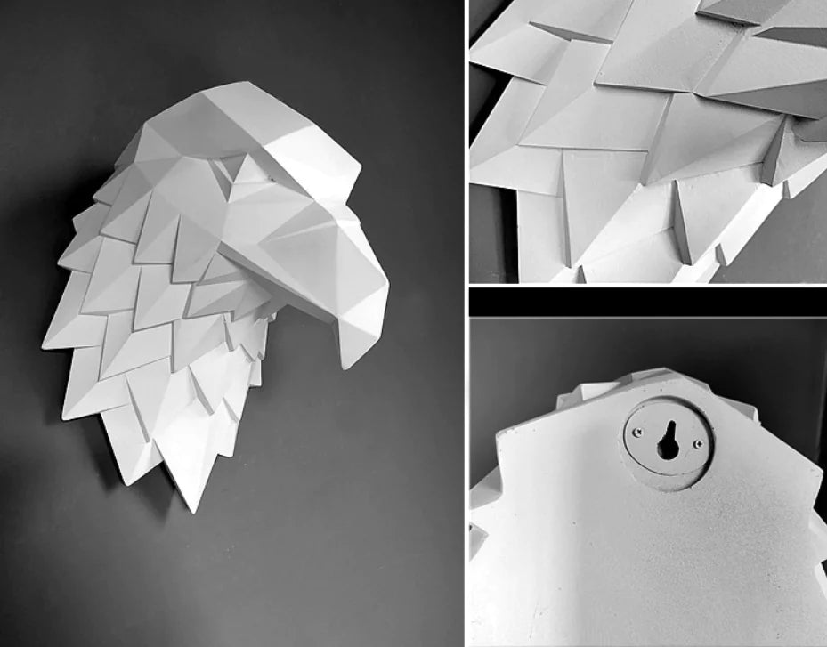 Geometric Eagle Wall Decor
